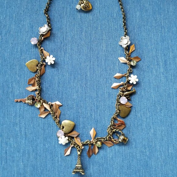 Betsey Johnson Wanderlust Collection Necklace - EPC - Picture 3 of 16